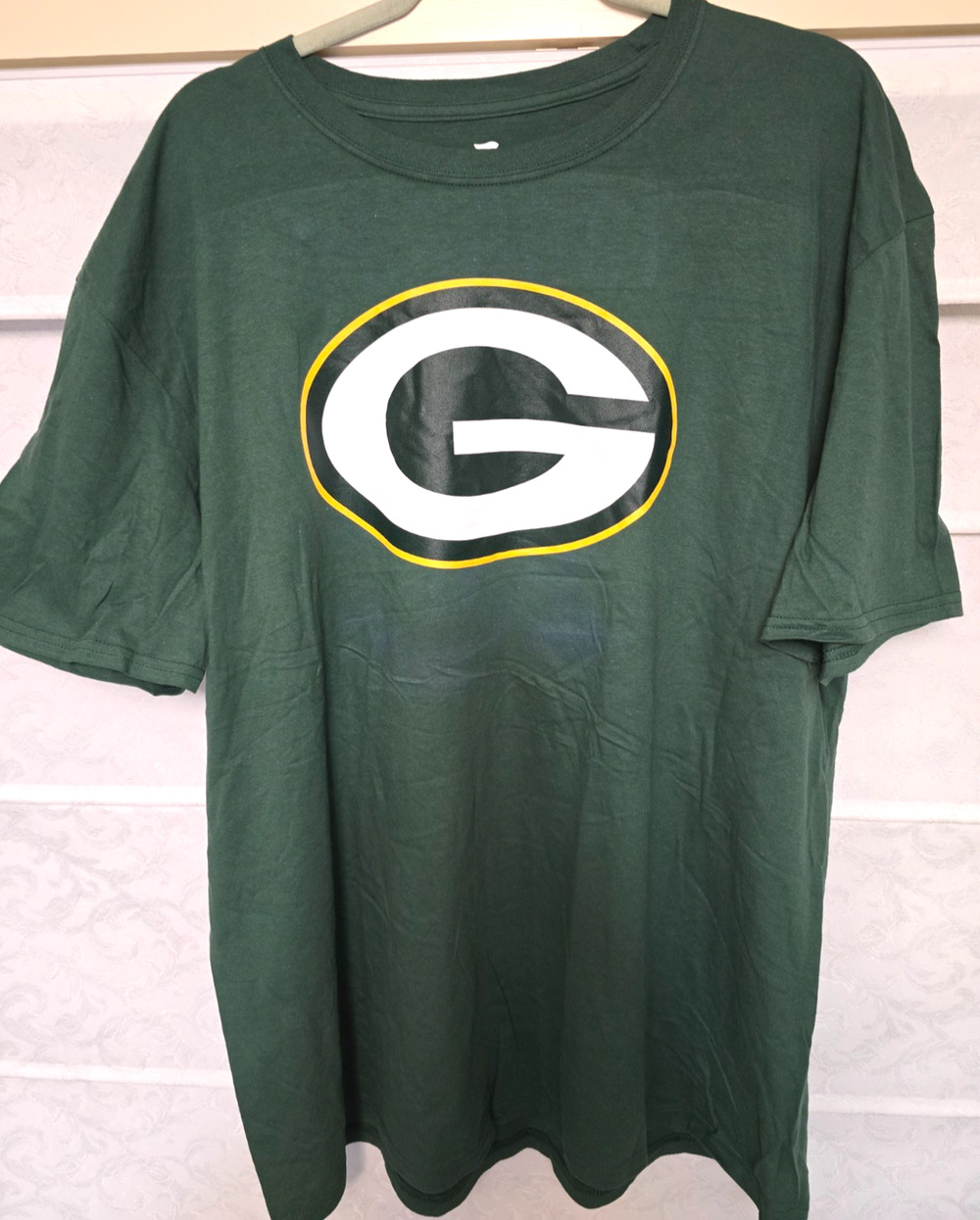 Green Bay Packers Aaron Rodgers Shirt Mens 2XL Green Fanatics NFL #12 Tee NEW